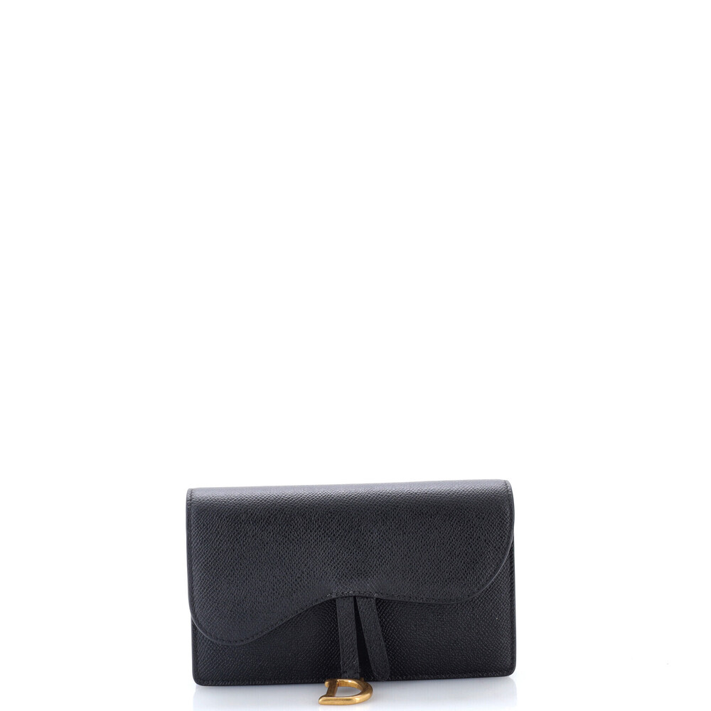 Christian Dior Saddle Rectangular Belt Bag Leather